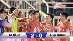 Kết  quả SHB Đà Nẵng  2-0 Bình Phước: Danh phận không đổi! 